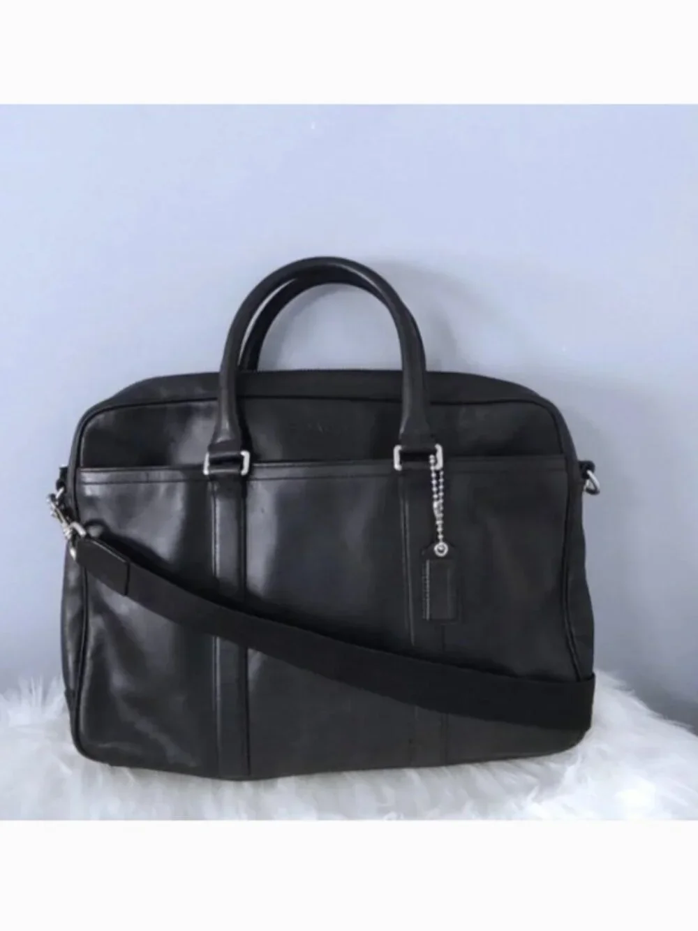 Coach Lexington commuter bag briefcase EUC #F71066